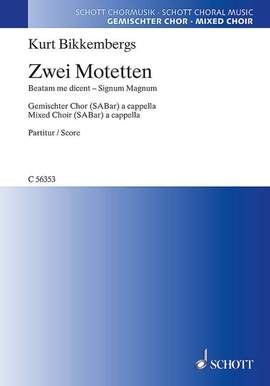 Bikkembergs, K: Two Motets