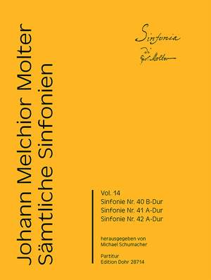 Molter, J M: Sinfonie Nos. 40, 41 & 42