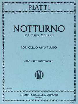 Piatti, A: Notturno in F major F major op.20