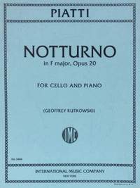 Piatti, A: Notturno in F major op.20