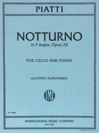 Piatti, A: Notturno in F major F major op.20