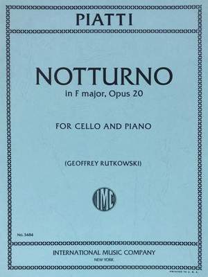 Piatti, A: Notturno in F major op.20