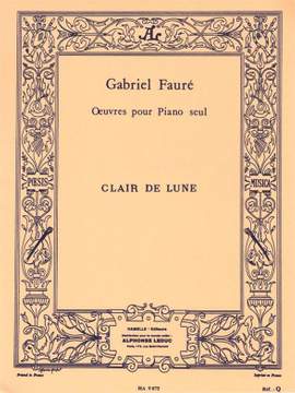 Gabriel Fauré: Clair De Lune Op.46 No.2