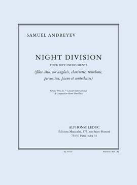 Andreyev: Night division pour 7 instruments