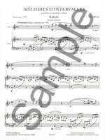 Arnal: Mélodies d'intervalles pour flûte et piano Product Image