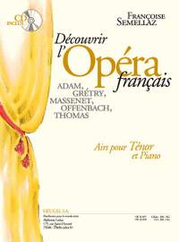 Decouvrir l'opera français (livre avec cd) partition seule airs pour tenor et piano