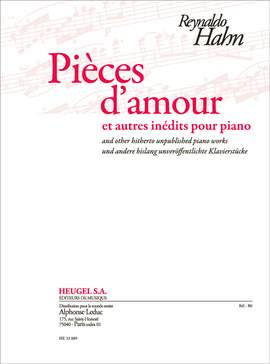 Reynaldo Hahn: Pieces d'amour