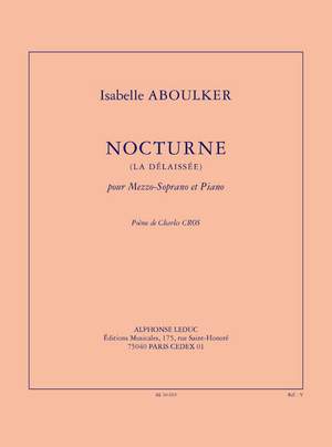Isabelle Aboulker: Nocturne (la délaissée)