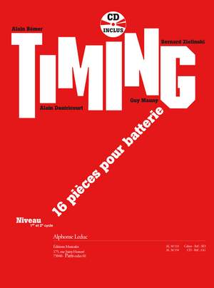 Alain Bémer: Timing - 16 Pièces Pour Batterie