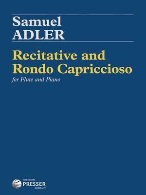 Adler, S: Recitative And Rondo Capriccioso