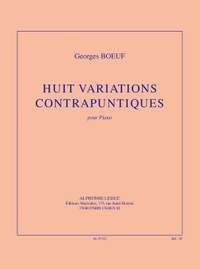 Boeuf: Huit variations contrapuntiques