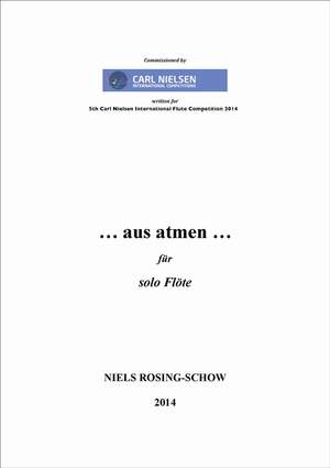 Niels Rosing-Schow: ...Aus Atmen?