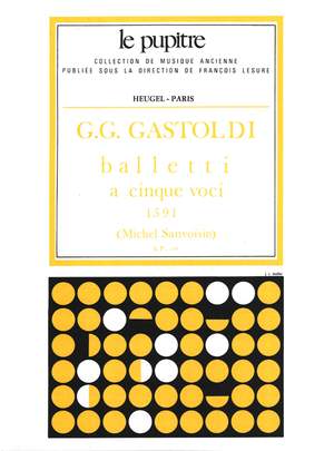 Gastoldi: Balletti à cinque voci
