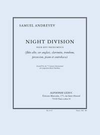 Andreyev: Night division pour 7 instruments