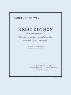 Andreyev: Night division pour 7 instruments