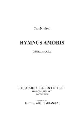 Carl Nielsen: Hymnus Amoris Op.12