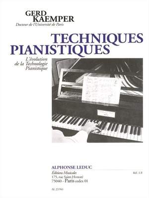 Gerd Kaemper: Techniques pianistiques (Piano)