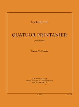 Éric Ledeuil: Quatuor Printanier pour Flutes