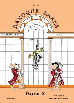 Baroque Saxes: Book 2 (Duets/Trios, Tartini, Grade 2+)