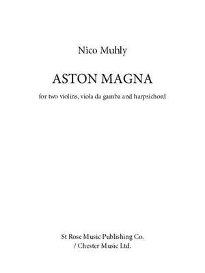 Nico Muhly: Aston Magna