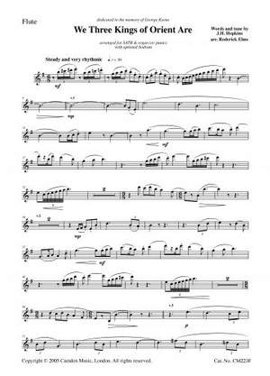 Roderick Elms: We Three Kings - Flute and Bodhran parts