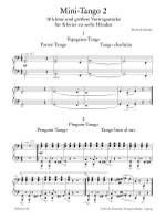 Schmitz, Manfred: Mini-Tango Heft 2 für Klavier zu 6 Händen Product Image