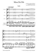 Zelenka, Jan Dismas: Missa dei Filii ZWV 20 Product Image
