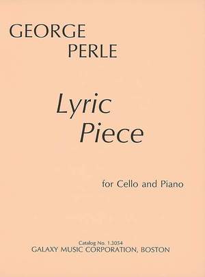 Perle, G: Lyric Piece