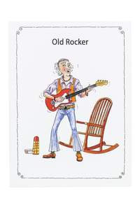 7" x 5" Greetings Card - Old Rocker