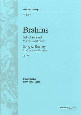 Brahms, Johannes: Schicksalslied op. 54