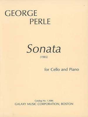 Perle, G: Sonata