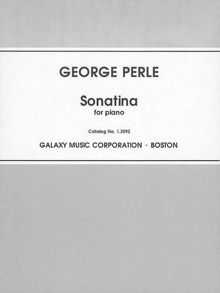 Perle, G: Sonatina