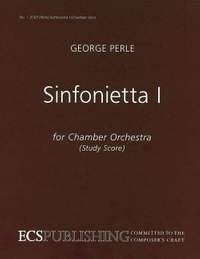 Perle, G: Sinfonietta No. 1