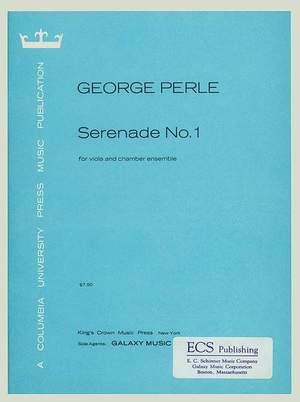 Perle, G: Serenade No. 1