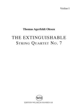 Thomas Agerfeldt Olesen: String Quartet No.7 'The Extinguishable'