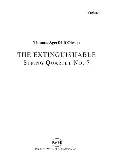 Thomas Agerfeldt Olesen: String Quartet No.7 'The Extinguishable'