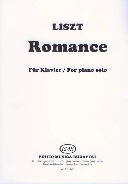 Liszt: Romance