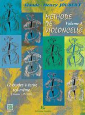 Joubert, Claude-Henry: Méthode de violoncelle Vol.3