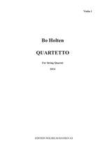 Bo Holten: Quartetto - For String Quartet Product Image