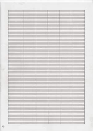 Carta da Musica (Cuadernillo, Papier à Musique)