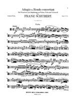 Franz Schubert: Adagio and Rondo Concertante in F Major Product Image