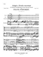 Franz Schubert: Adagio and Rondo Concertante in F Major Product Image