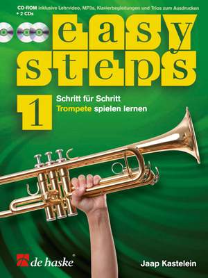 Jaap Kastelein: Easy Steps 1 Trompete (DE)