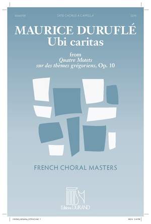 Maurice Duruflé: Ubi Caritas (N. 1, Op. 10)