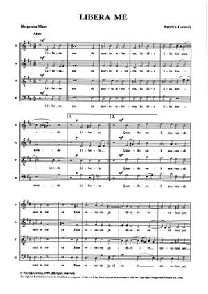 Gowers: Libera Me
