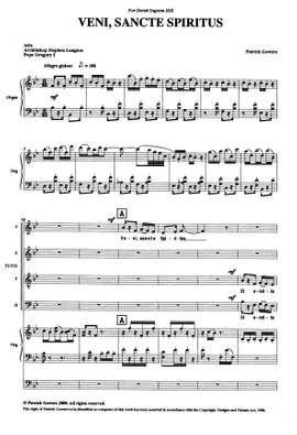 Gowers: Veni Sancte Spiritus