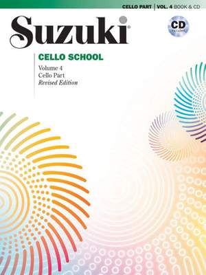 Suzuki Cello School Cello Part & CD, Volume 4 (Revised)
