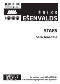 Esenvalds, Eriks: Stars (SSAATTBB)