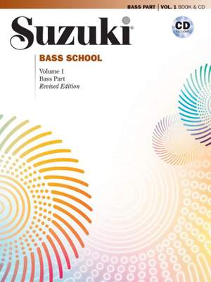 Suzuki Bass School Bass Part & CD, Volume 1 (Revised)
