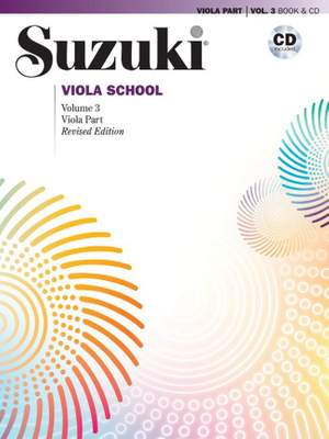 Suzuki Viola School Viola Part & CD, Volume 3 (Revised)